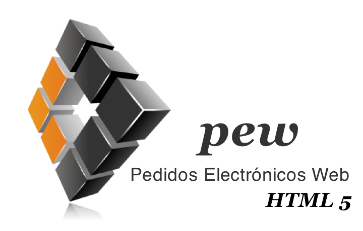 Logo de PEW Pedidos Electrónicos Web